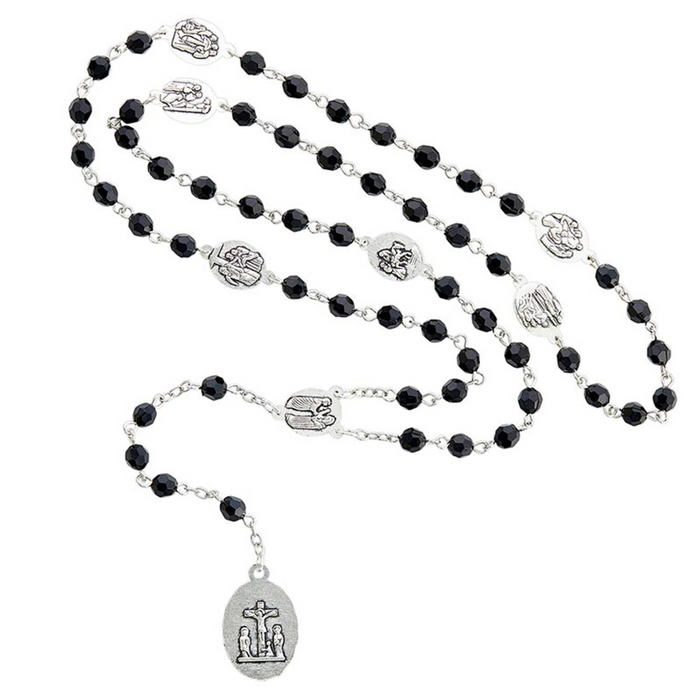 Seven Sorrows Chaplet with Prayer Card