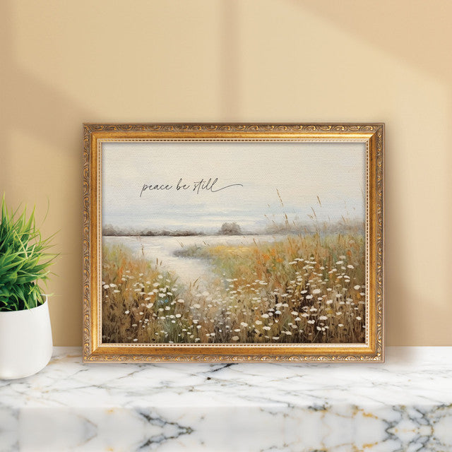 Peace Be Still Framed Art