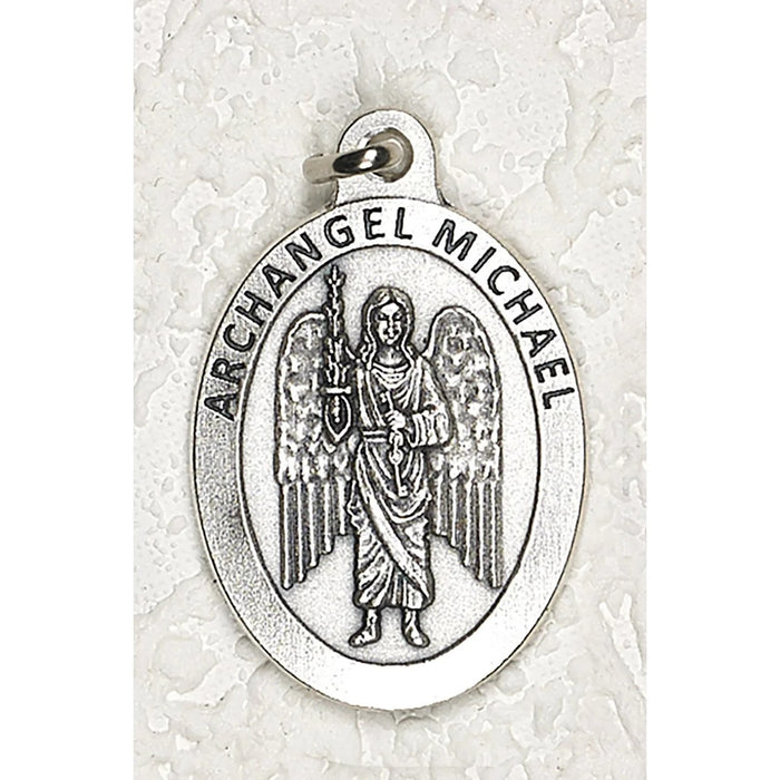 Archangel Michael 1.5" Double Sided Medal