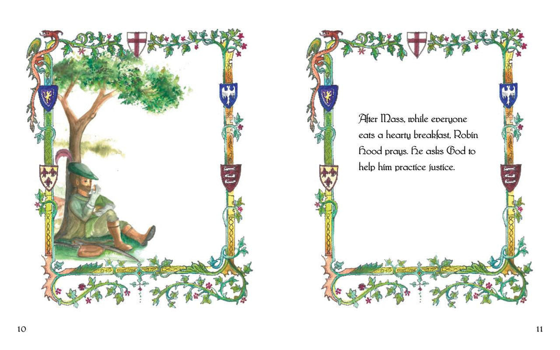 Robin Hood the Just: A Catholic Hero by Ellen Tomaszewski