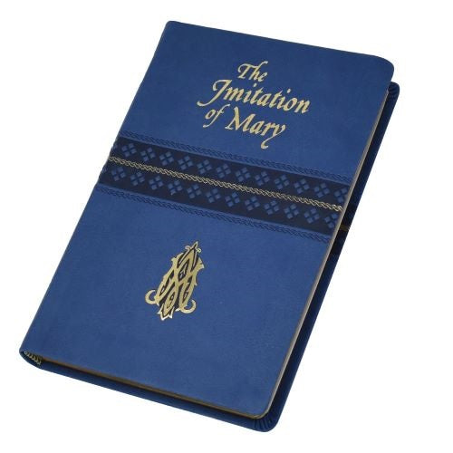 The Imitation of Mary Blue Imitation Leather