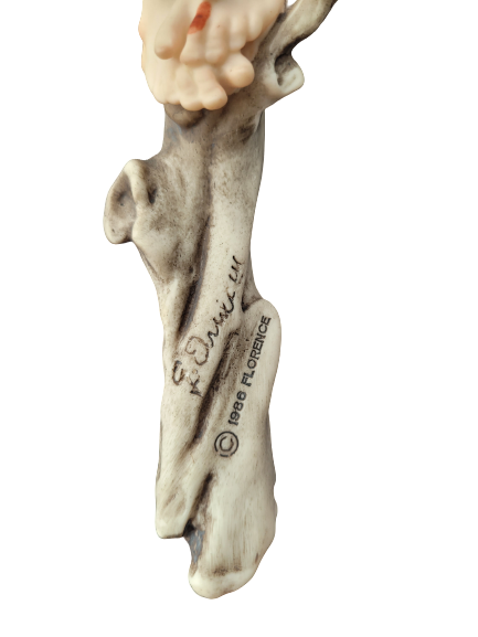 GIUSEPPE ARMANI CRUCIFIX - 1986 LIMITED EDITION - 16" X 12" SCULPTURE