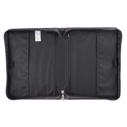 Bible Cover (M) "All Things Possible" Light Blue