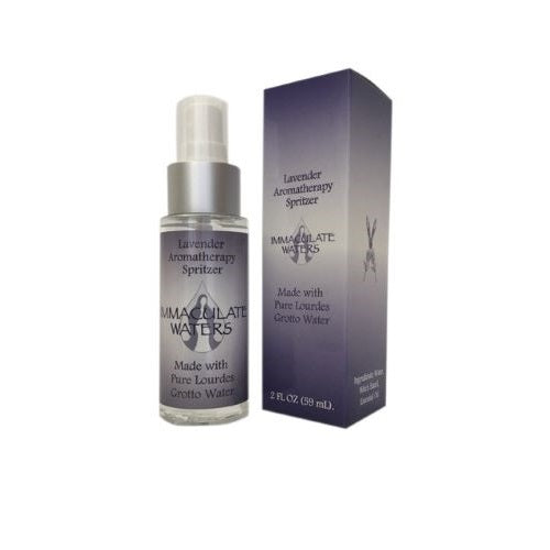 Lourdes Water in Aromatherapy Spritzer Natural Lavender Scent