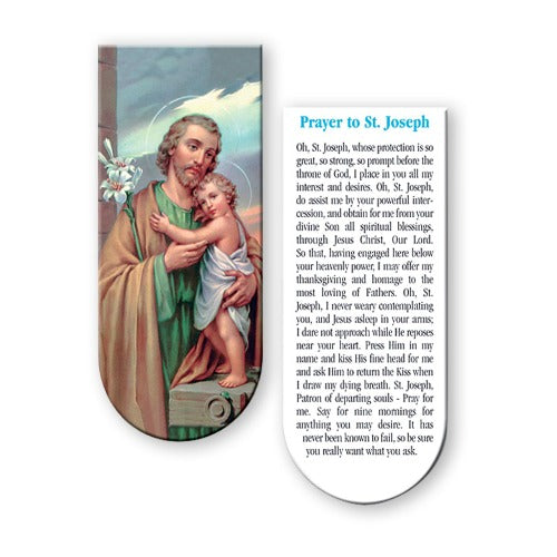 MAGNETIC BOOKMARK - ST JOSEPH