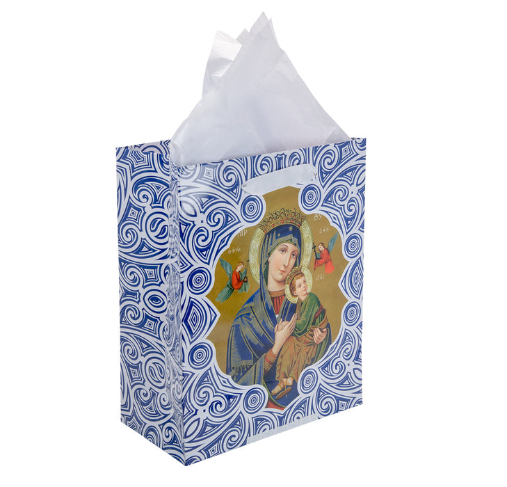 GIFT BAG (S) - OUR LADY OF PERPETUAL HELP - 4 X 5 X 2"