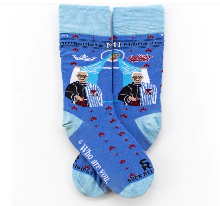 St Maximilian Adult Socks