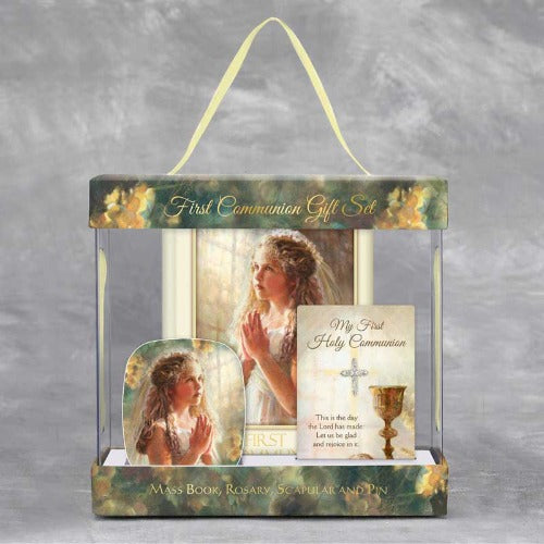 First Communion Set for Girl by Artist Kathy Fincher