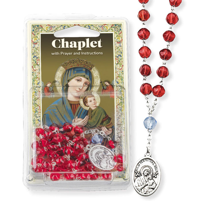 Our Lady of Perpetual Help Chaplet with Holy Card
