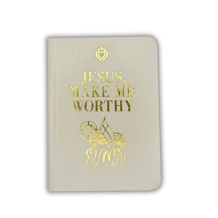 JESUS, MAKE ME WORTHY - WHITE MISSAL (AGES 6-10)