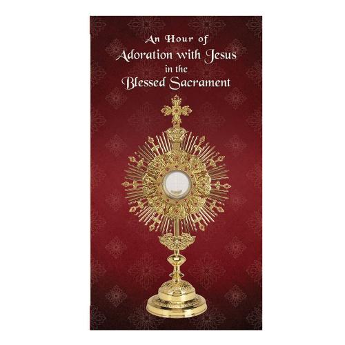 TRIFOLD ADORATION PRAYER CARD