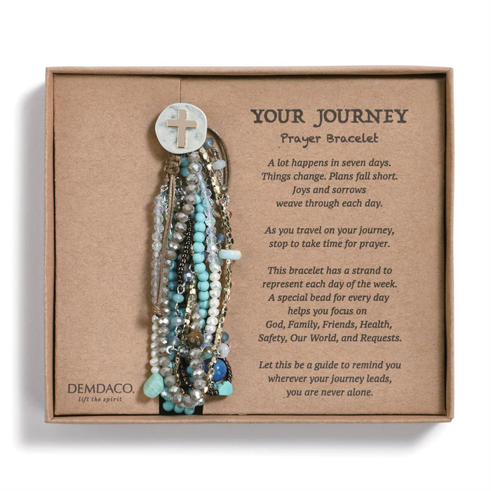 Prayer Bracelet Your Journey Turquoise