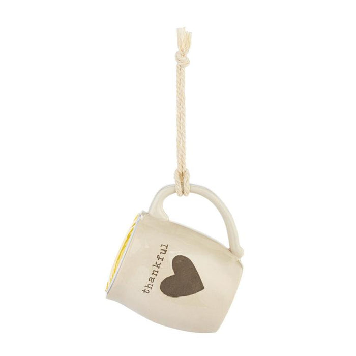 Thankful Mini Heart Mug