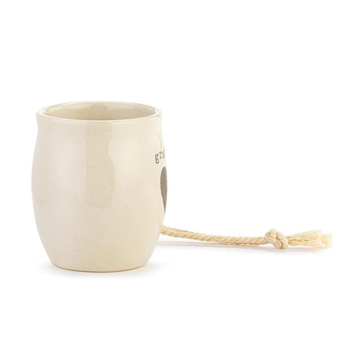 Grateful Mini Heart Mug