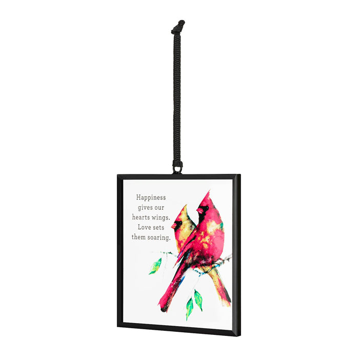Cardinal Pair Suncatcher