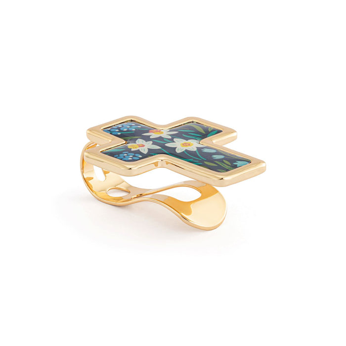 Artful Cross Blessed Visor Clip