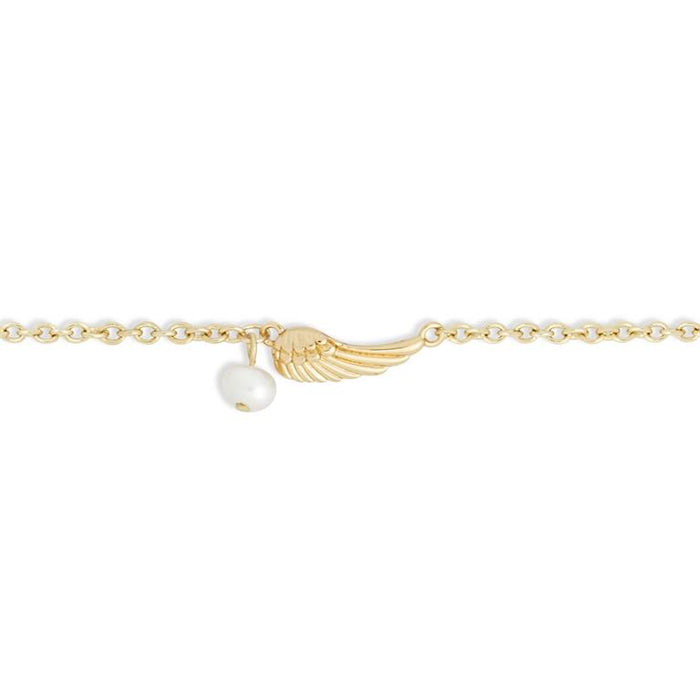 Dainty Wing Bracelet Gold