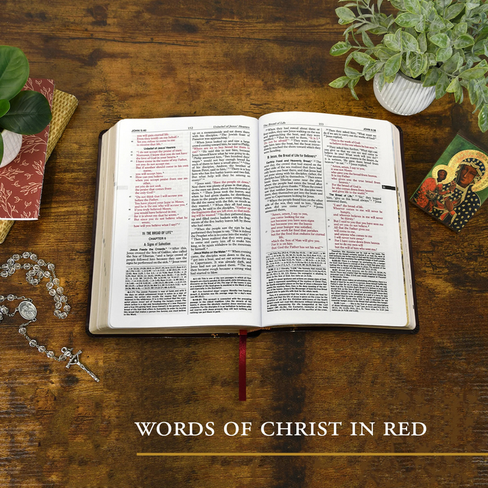 BIBLE: NEW CATHOLIC - ST. JOSEPH - WHITE MARRIAGE BIBLE