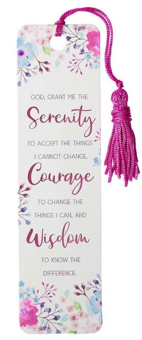 Bookmark Serenity Prayer with Tassel