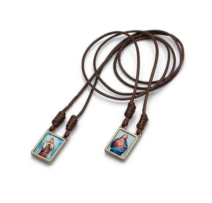 Scapular Metal on Cord