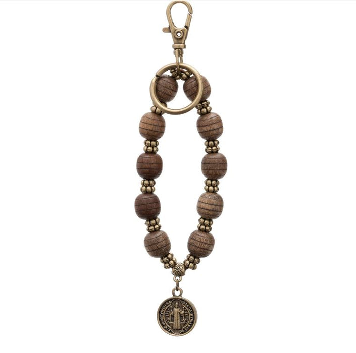 Key Ring Bracelet St. Benedict