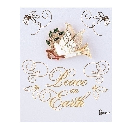 PIN - CHRISTMAS DOVE - 2"