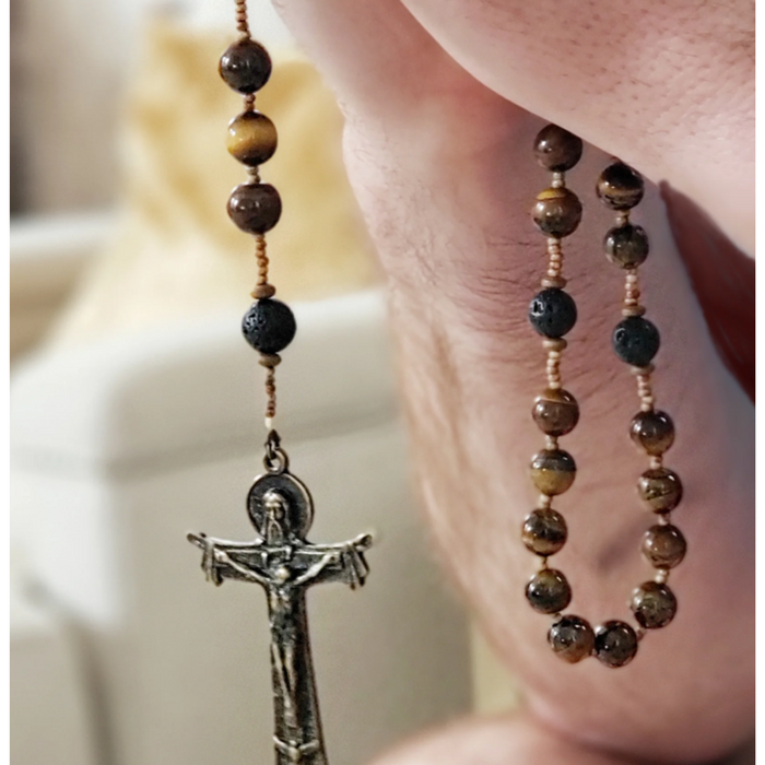 Upon His Palms Men's Rosary