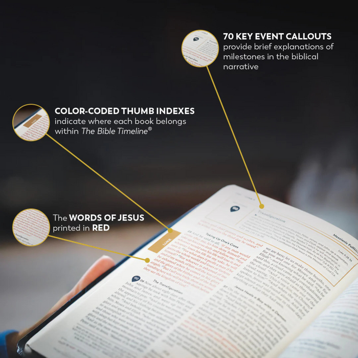GREAT ADVENTURE CATHOLIC BIBLE - NAVY BLUE IMITATION LEATHER