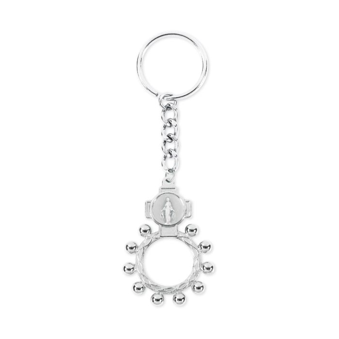 Miraculous Rosary Ring Keychain