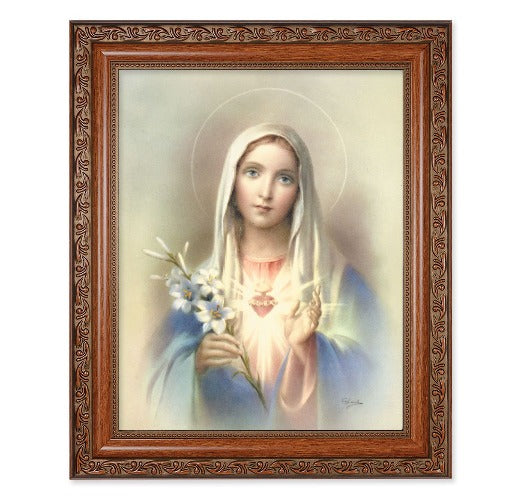 Immaculate Heart 8" x 10" Ornate Wood Frame