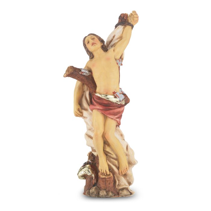 St Sebastian 4" Hand Painted Patron & Protector
