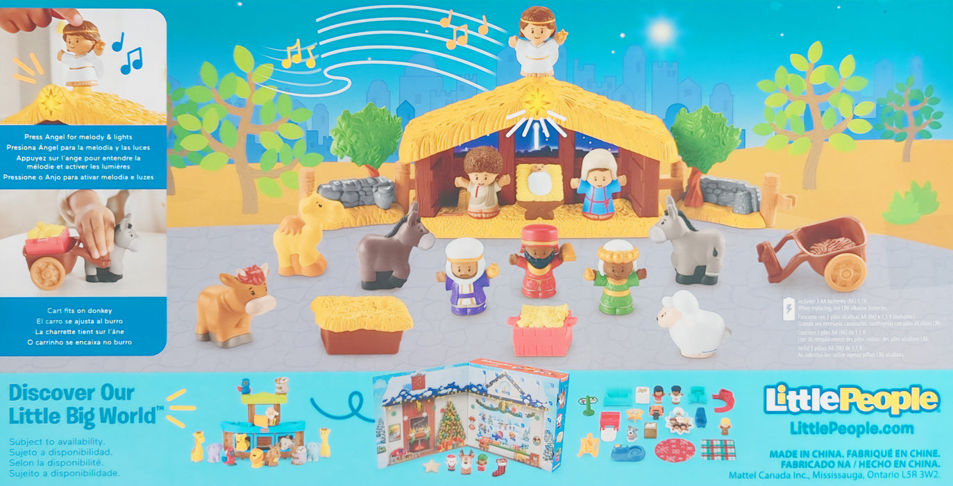 NATIVITY SET - FISHER PRICE LITTLE PEOPLE