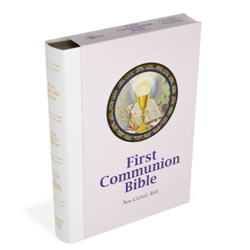 NCB Bible First Communion Edition in White