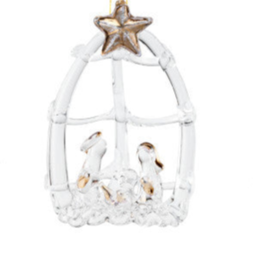 Nativity Glass Nativity Set of 6