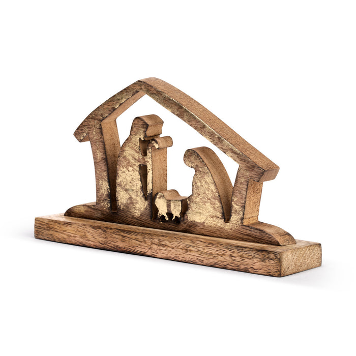 Nativity Scene Wood Figure