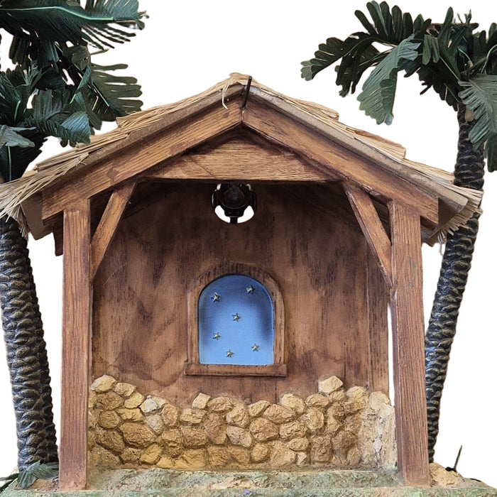 Rock Mounted Nativity Background/Display