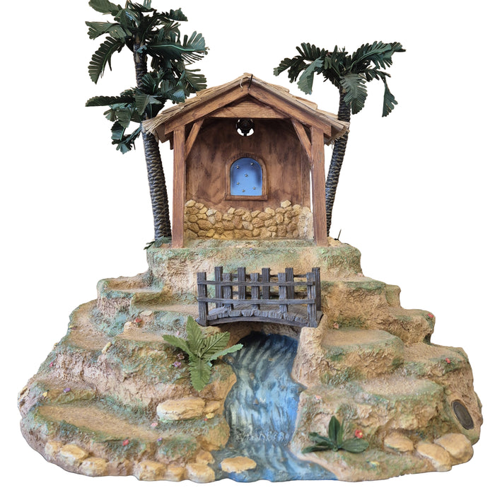 Rock Mounted Nativity Background/Display