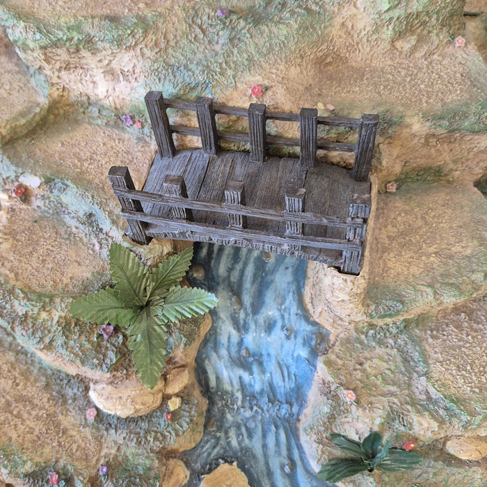 Rock Mounted Nativity Background/Display