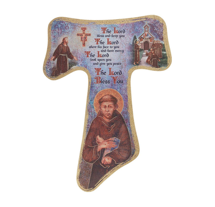 Franciscan Tau Cross 5" Wood