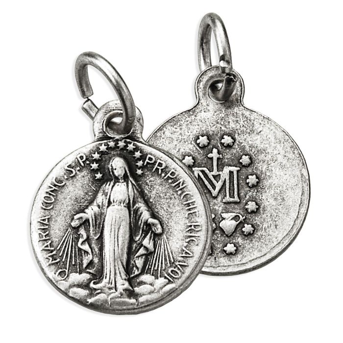 Miraculous Medal 0.5" Round