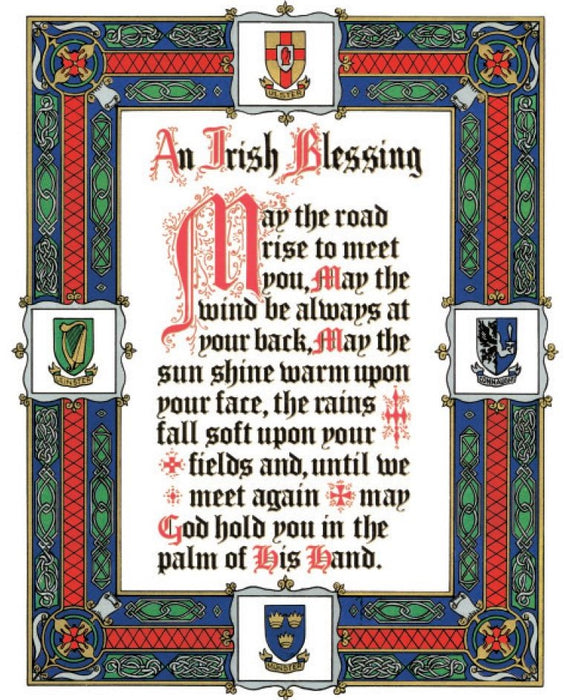 Irish Blessing Print