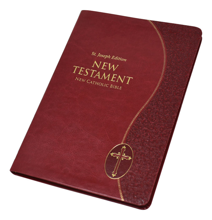 New Testament St. Joseph New Catholic Burgundy