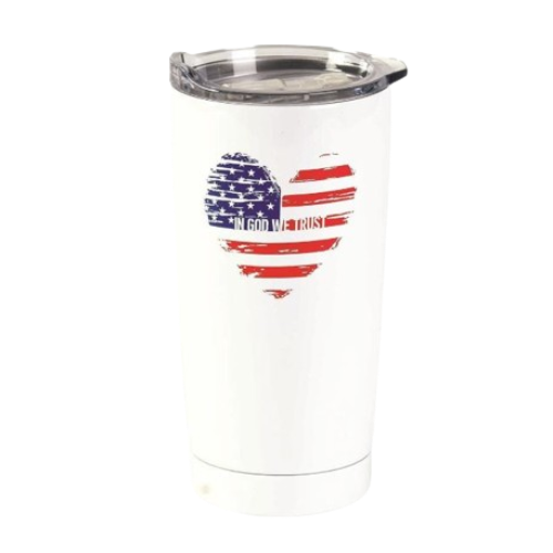 Travel Mug In God We Trust 20oz