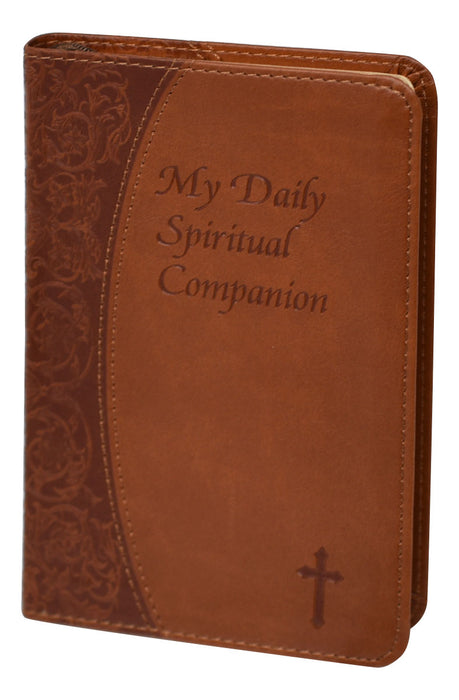 MY DAILY SPIRITUAL COMPANION BROWN FAUX LEATHER