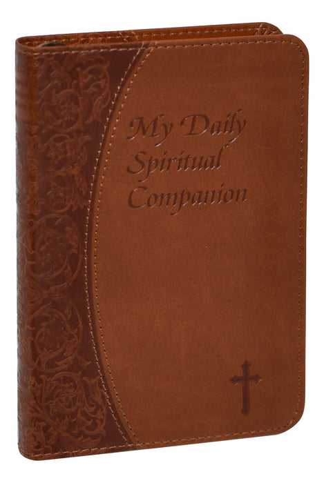 MY DAILY SPIRITUAL COMPANION BROWN FAUX LEATHER