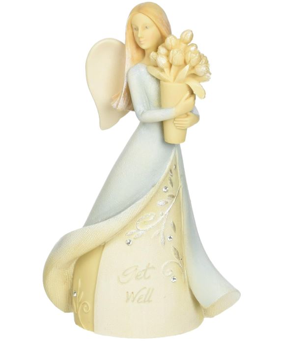 Get Well Mini Angel Figurine