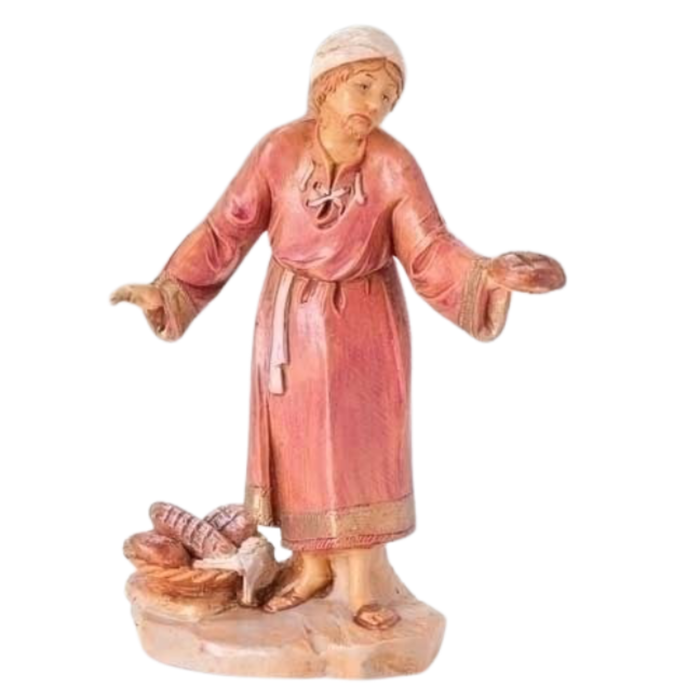 DARIUS THE BREAD MERCHANT - 5" SCALE - FONTANINI