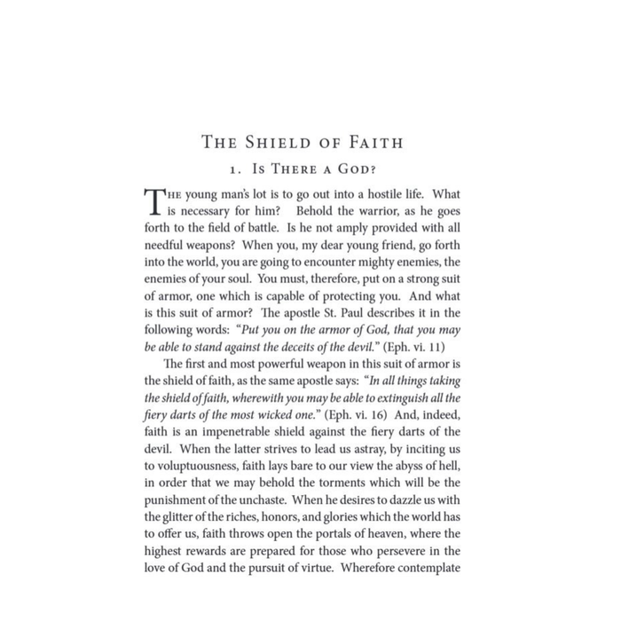 The Young Man's Guide: Counsels, Reflections and Prayers for Catholic Young Men