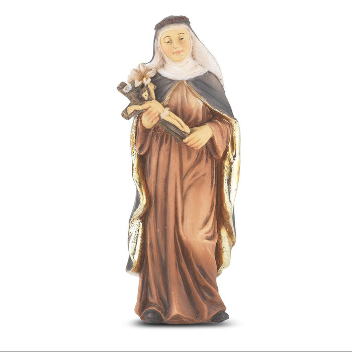 St Catherine of Siena 4" Hand Painted Patron & Protector