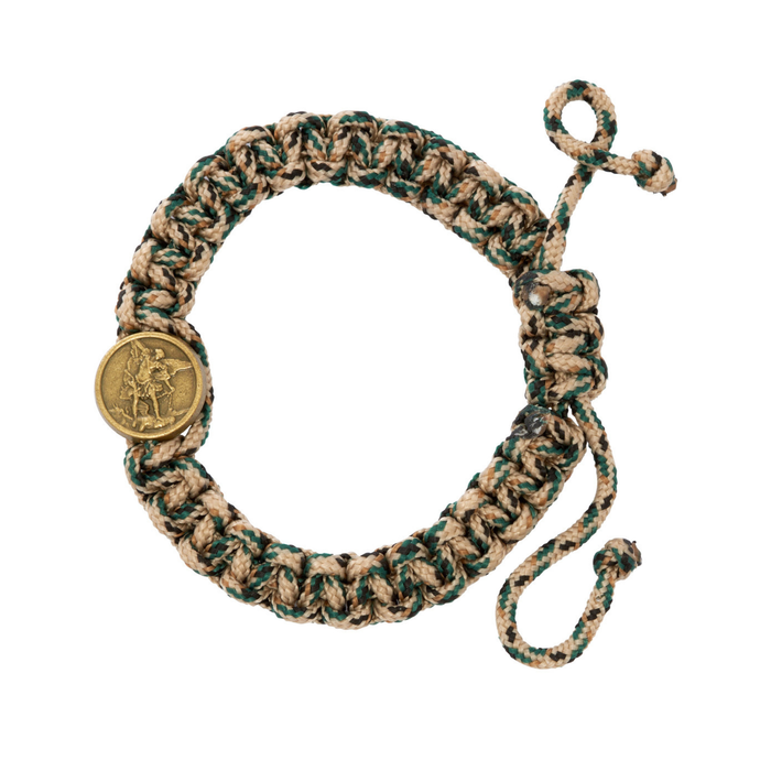 Bracelet Army Paracord with St Michael Medal